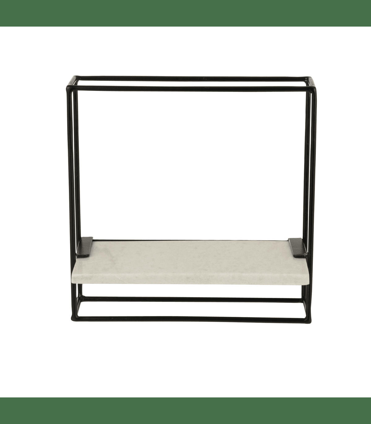 OUDA - Etagere Murale 1 niveau en marbre blanc - L 35cm