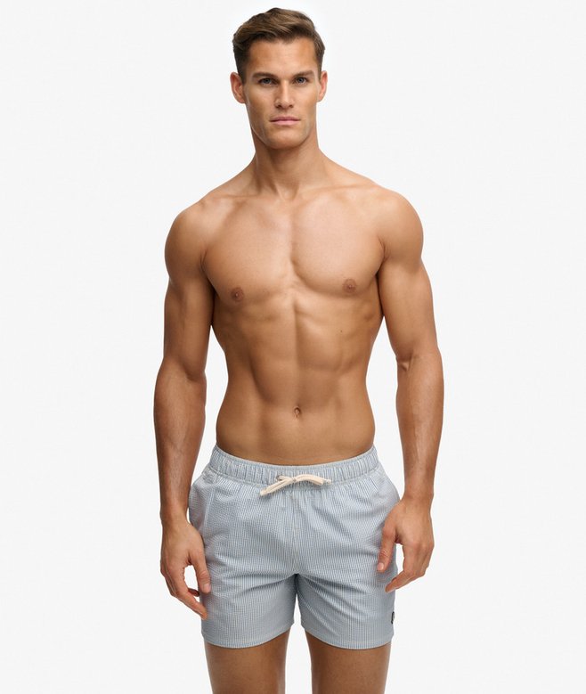 Seer Sucker 15-inch Swim Shorts