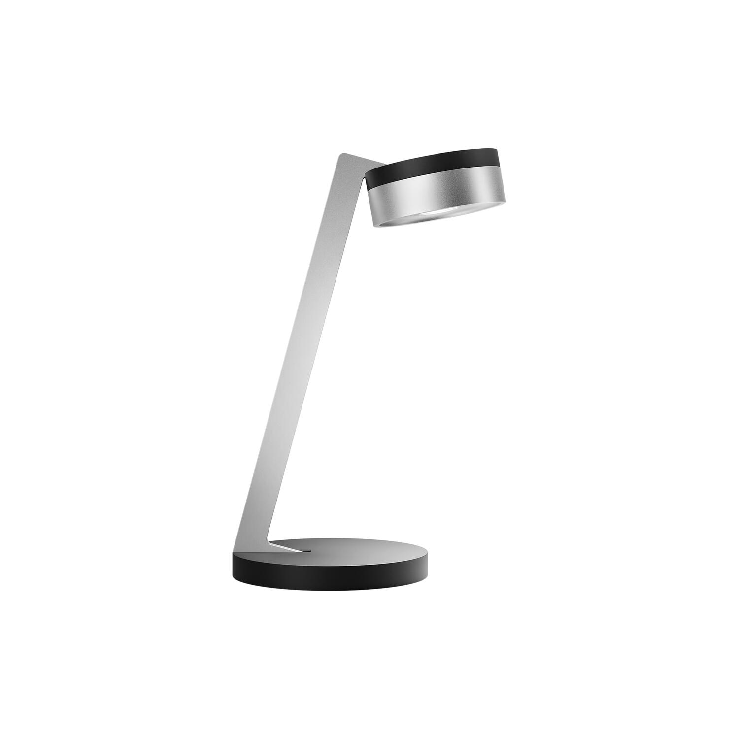 BLADE T1 SLIM bordlampe, matt black/satin silver