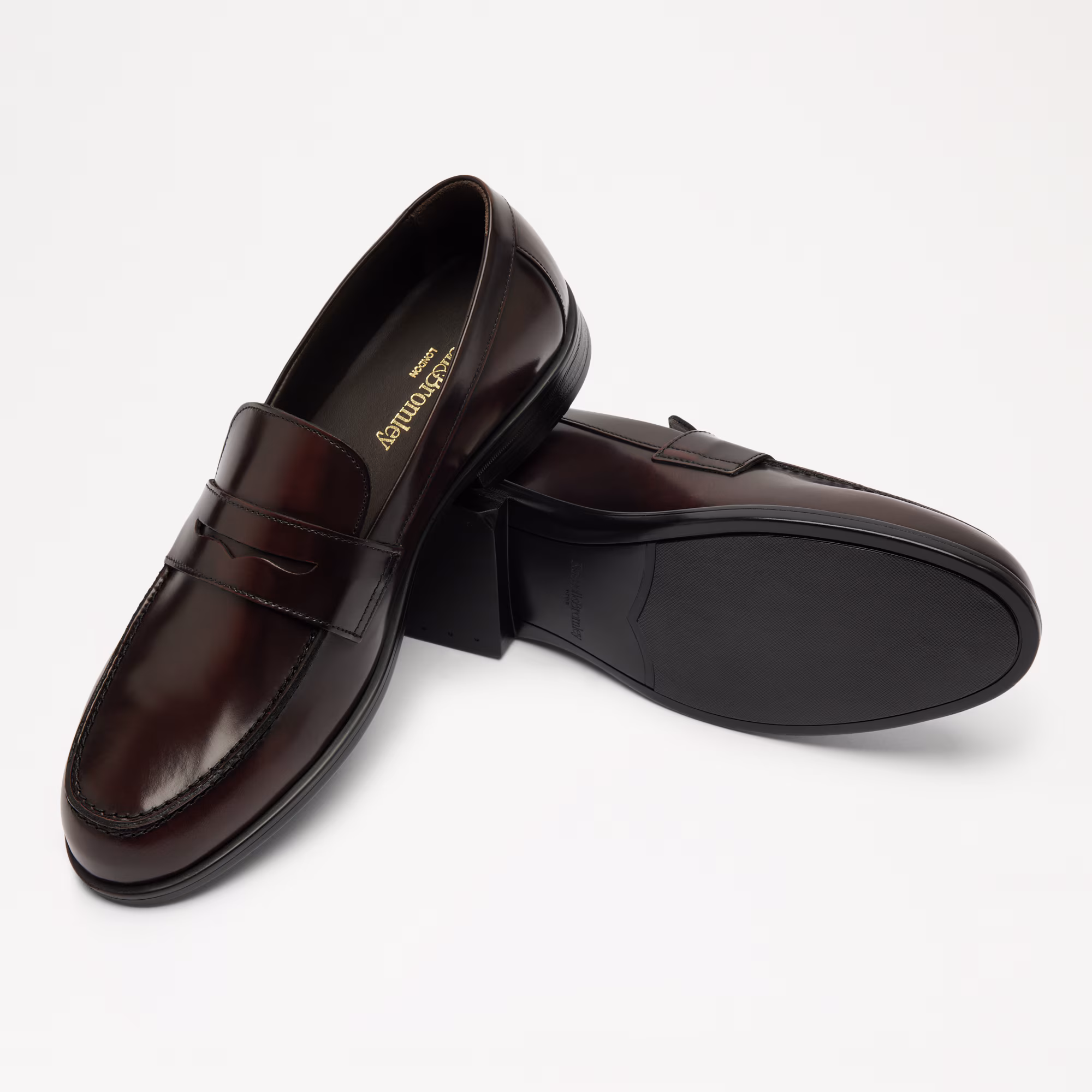 Rook<br>High-Shine Penny Loafer