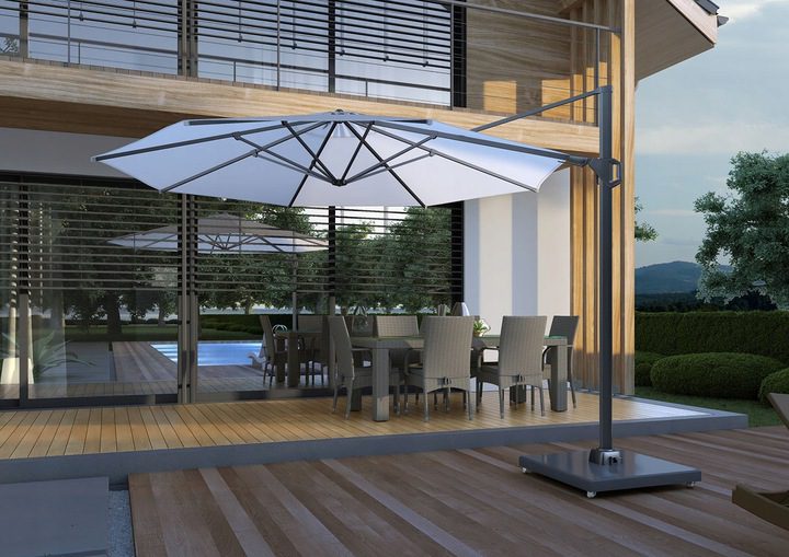 Parasol okrągły Challenger T2 Premium Ø 3,5m  Manhattan