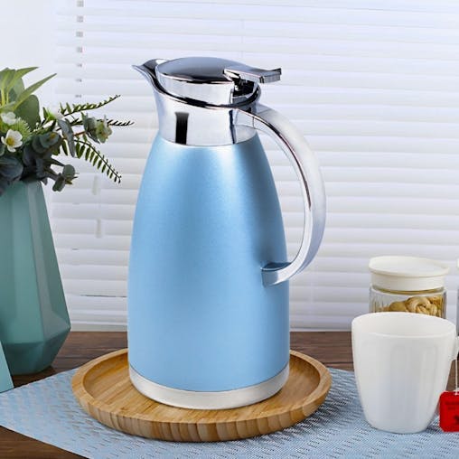 Soga 1.8L Blue Color 3-Layer Vacuum Insulated Water Bottle