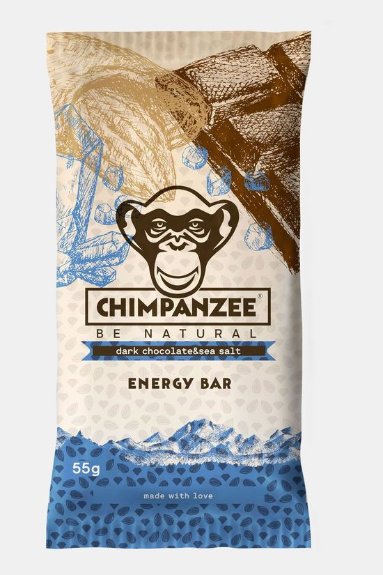Chimpanzee Energy Bar Dark Chocolate & Sea Salt