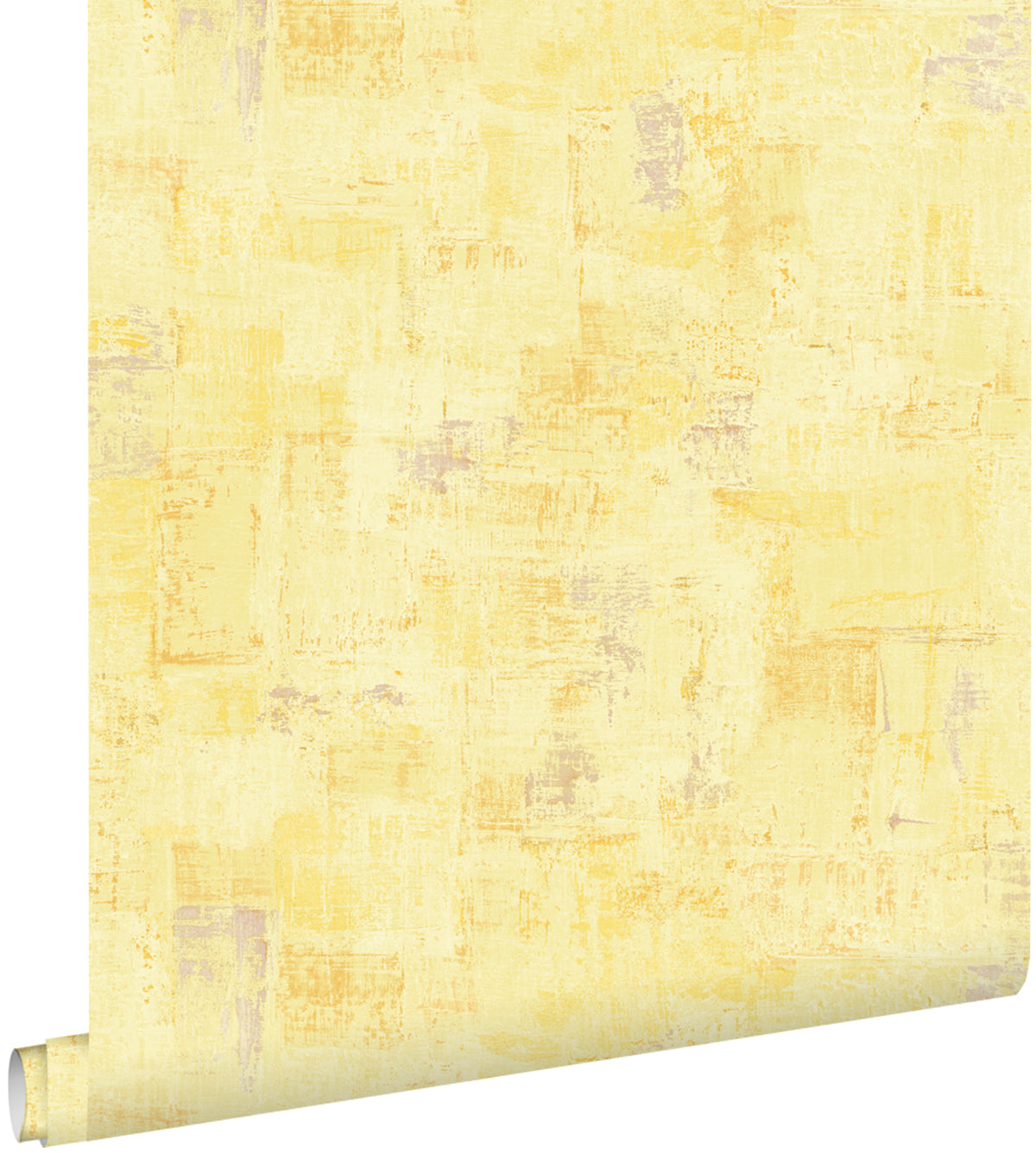 ESTAhome behang schilderachtige structuur geel - 50 x 900 cm - 131847