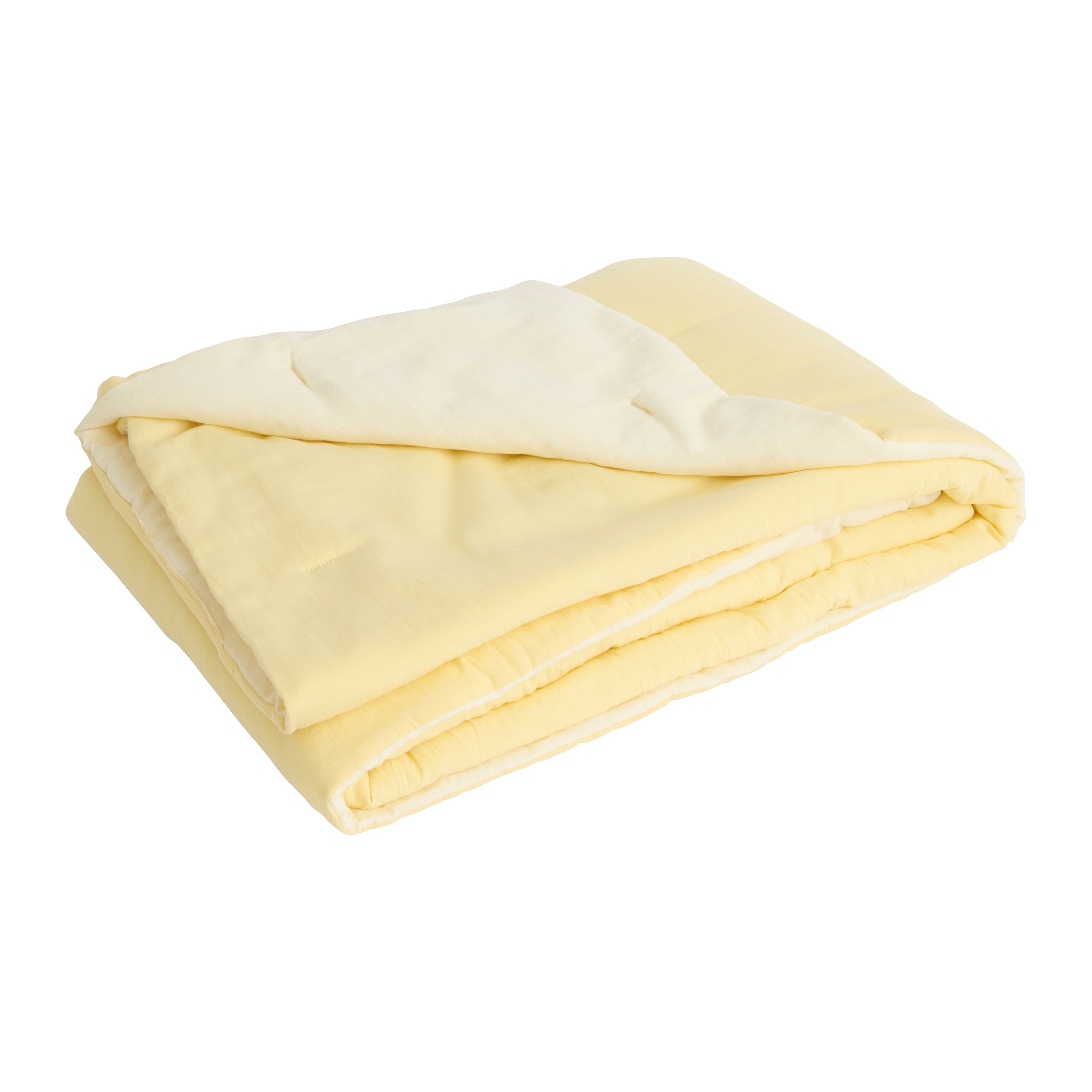 HAY Air Quilt Plaid 140 x 200 cm - Soft Yellow