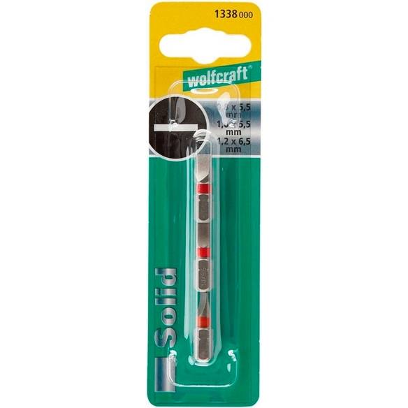 Bit-Set, 3-tlg. SL 0,8/1,0/1,2 mm