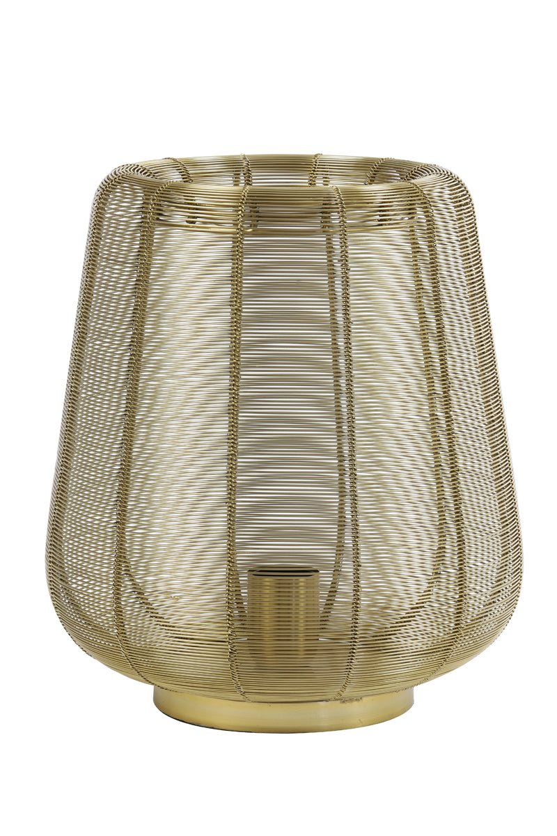 Light & Living tafellamp ADETA - Ø29x31.5cm - goud