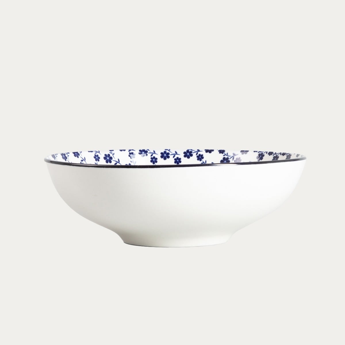 Misa NAVIA granatowa w kwiatuszki 21 cm