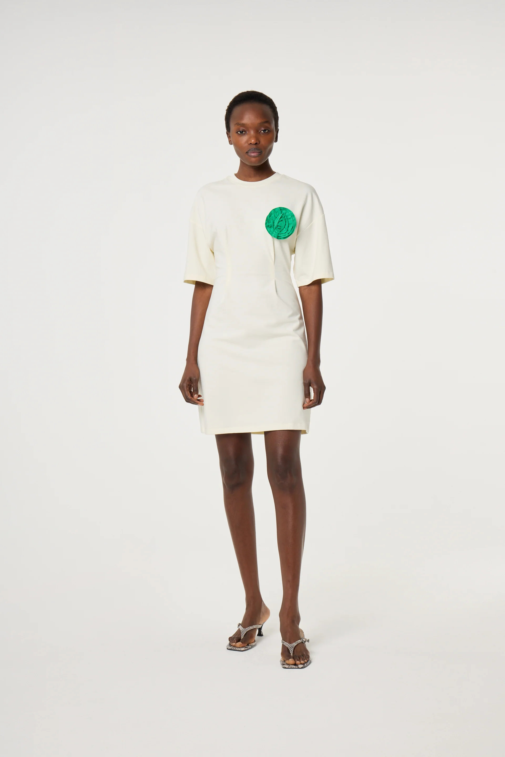 Astan Dress | Cosy White