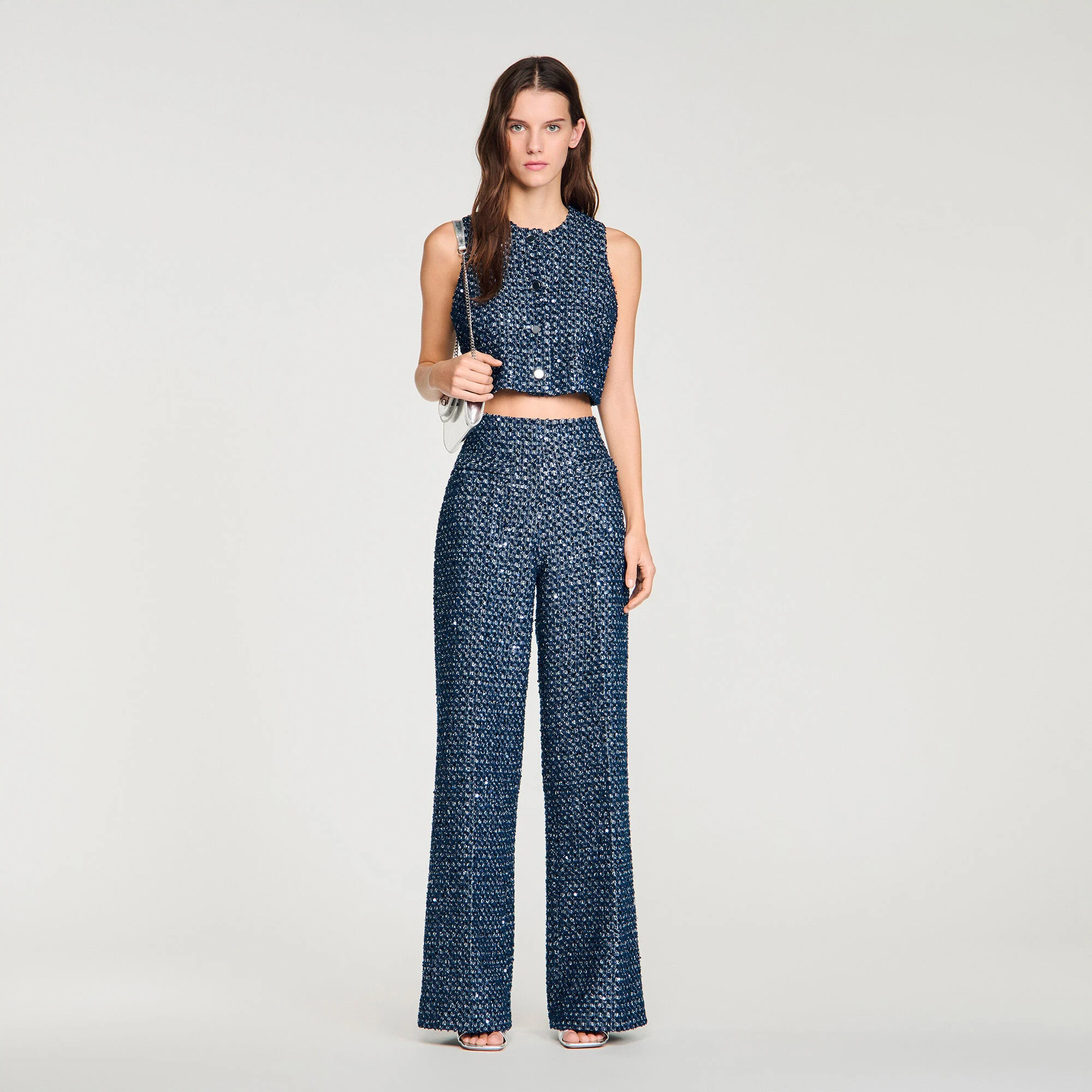 Pantalon à sequins
