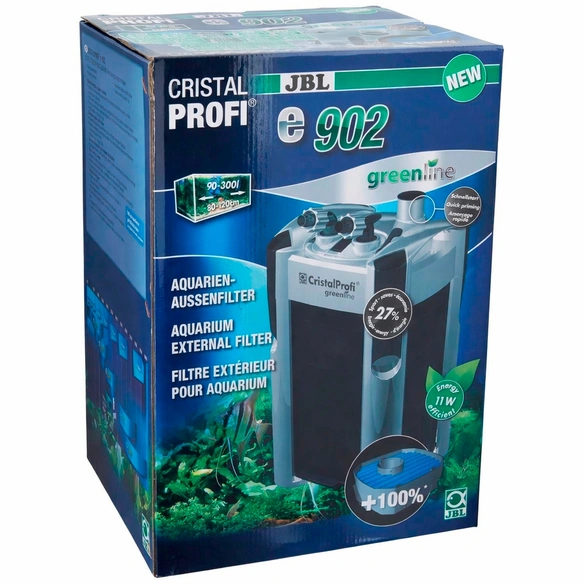 Aquarienfilter »CRISTALPROFI®«, 11 W, für Aquarien bis: 300 l, schwarz/silberfarben