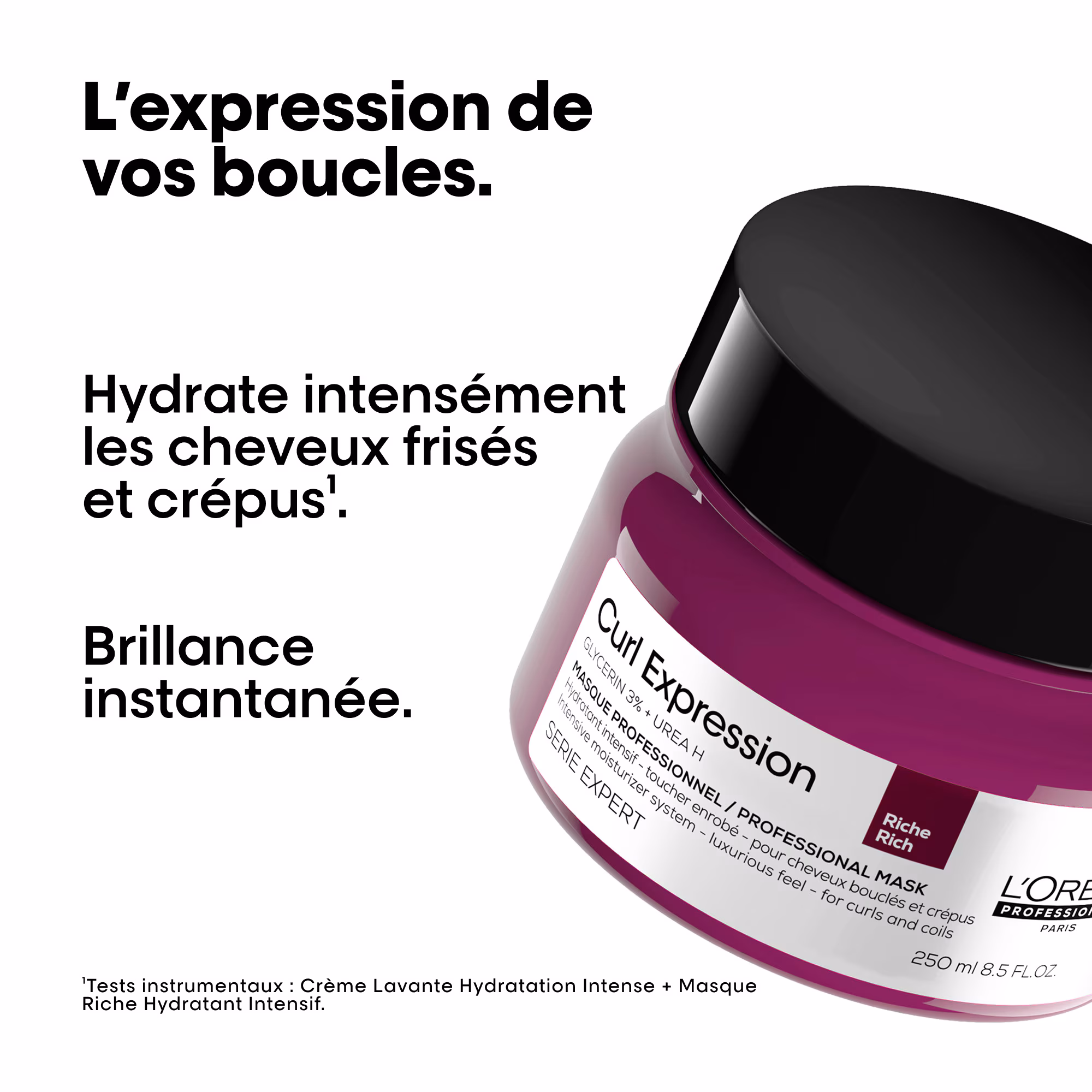 SERIE EXPERT CURL EXPRESSIONMasque riche hydratant intensif