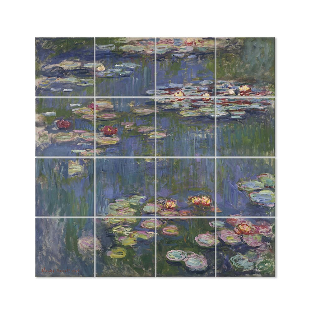 - Tableau Nymphéas - Claude Monet 200x200cm