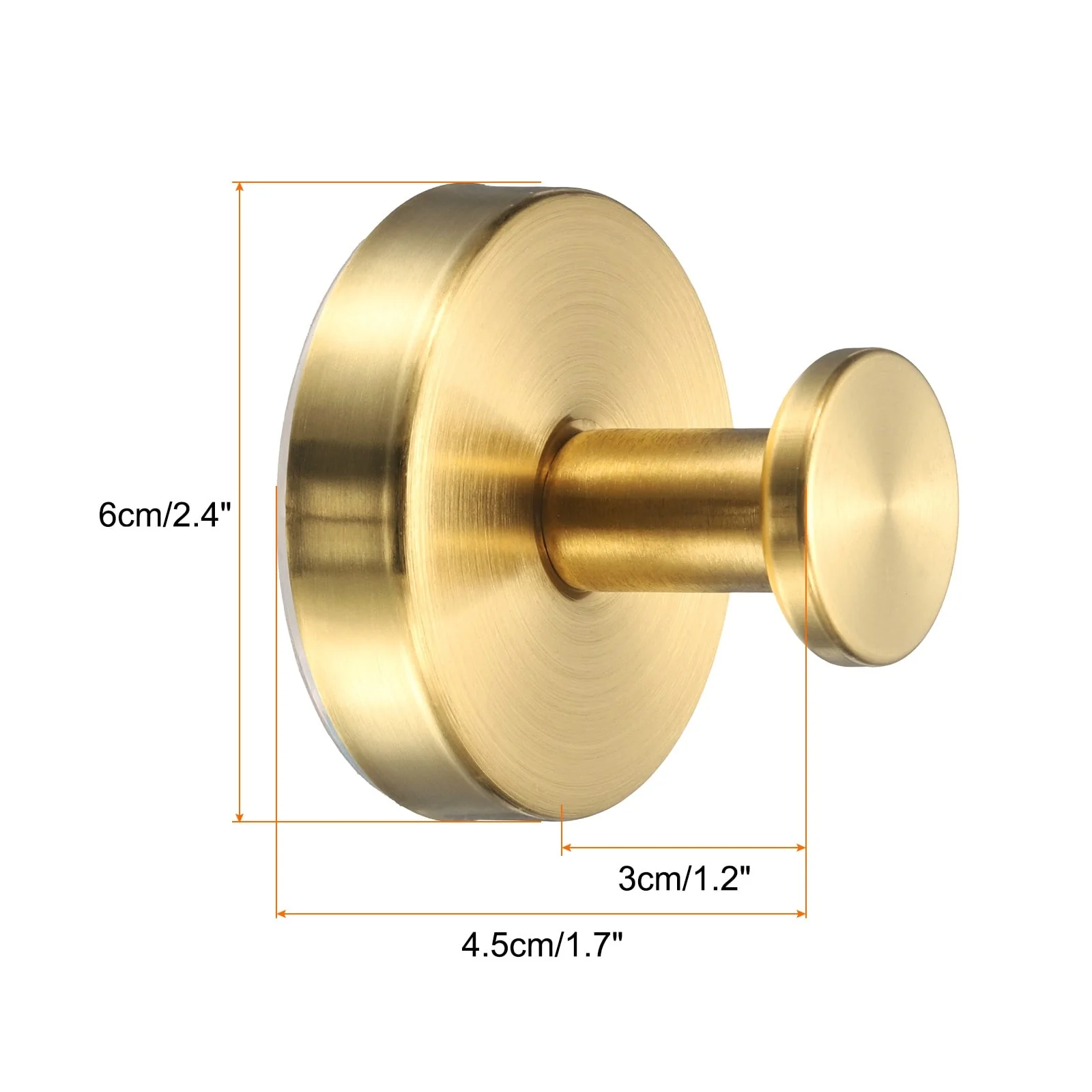 2pcs Suction Cup Hooks, Reusable Towel Hooks No-Drill Shower Hook