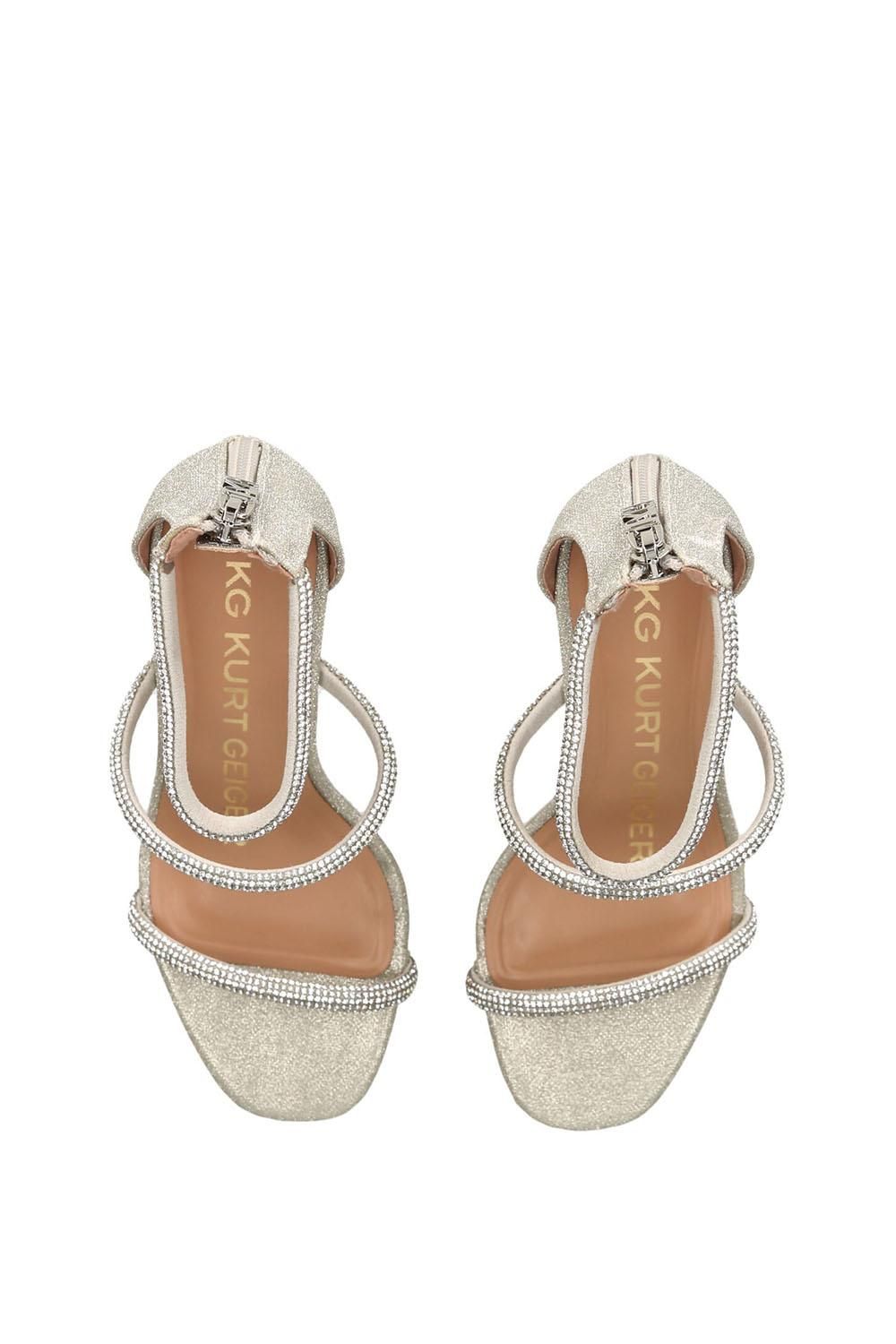 KG Kurt Geiger Frances Sandal' Fabric Heels
