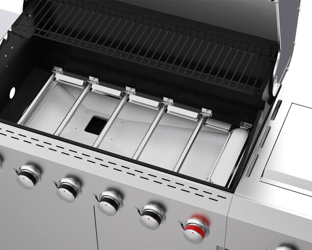 Nexgrill Cucina 6 Burner BBQ with Sear Zone and Side Burner