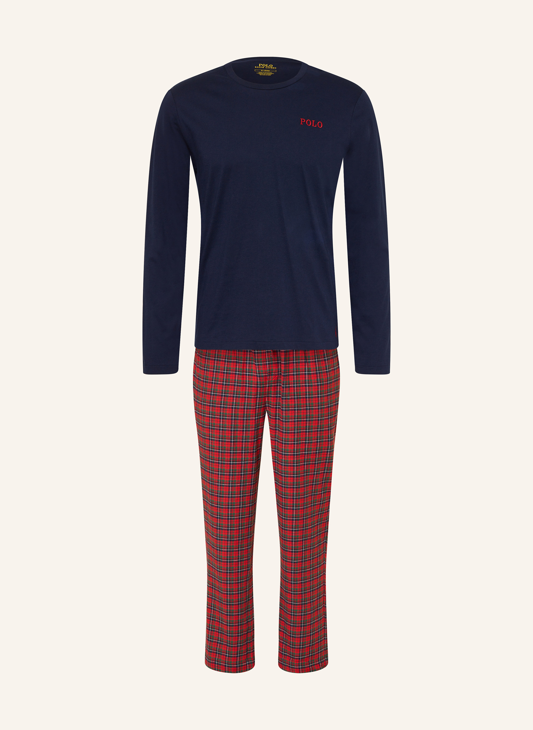 POLO RALPH LAUREN Schlafanzug aus Flanell