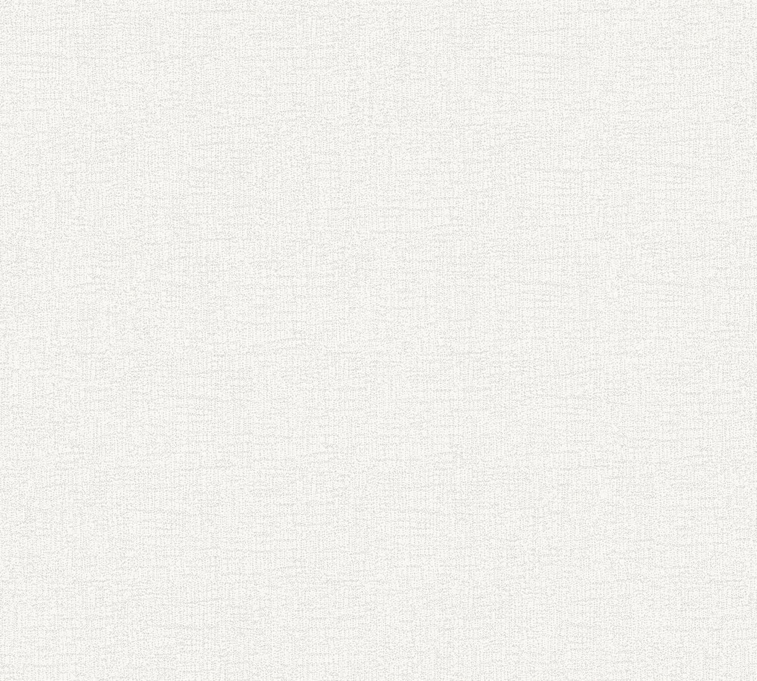 A.S. Création behang effen wit - 53 cm x 10.05 m - AS-378314