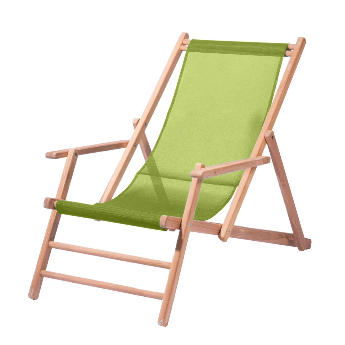 Jan Kurtz - Maxx Deckchair Teakholz Kunststoffgewebe