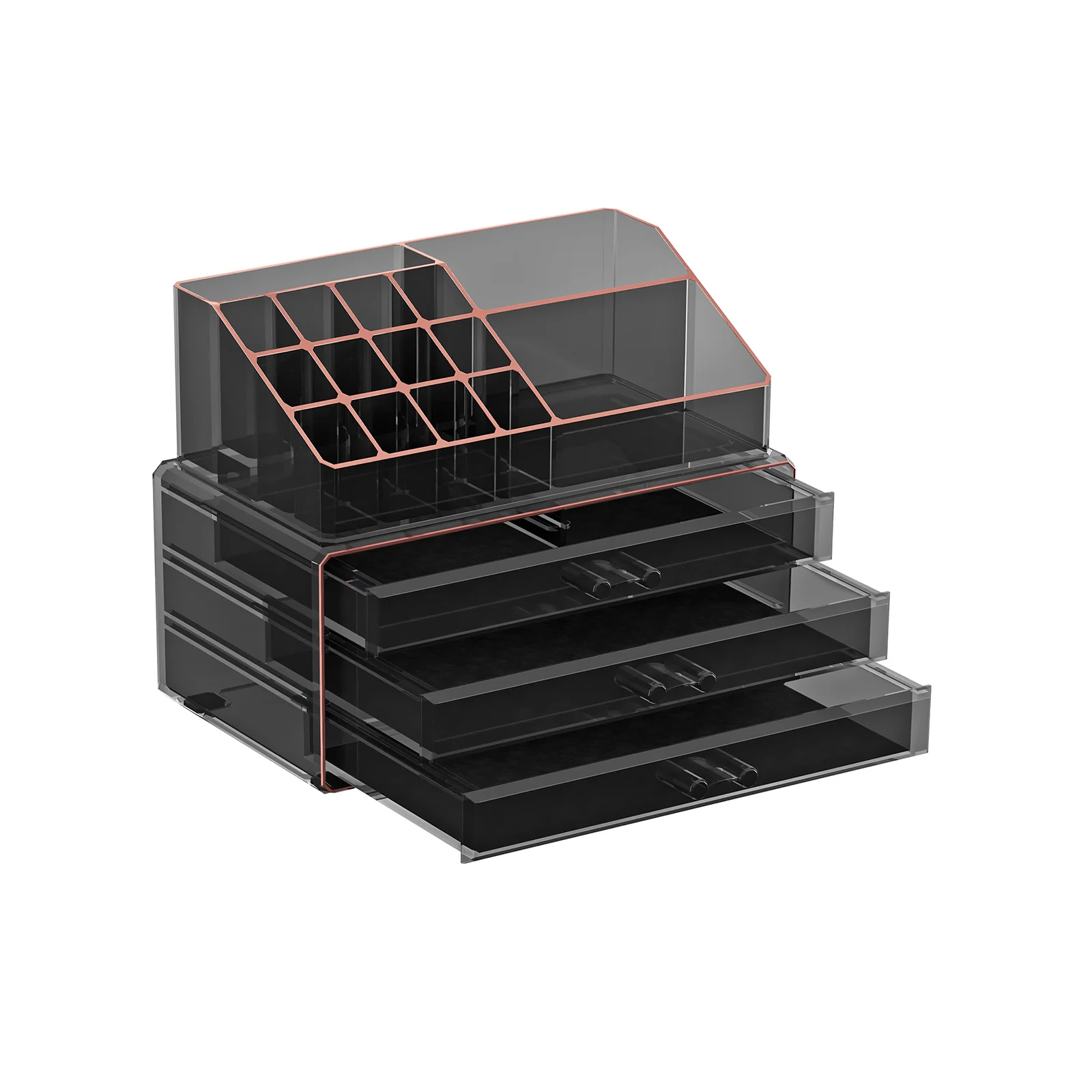 Organisateur de maquillage avec tiroirs