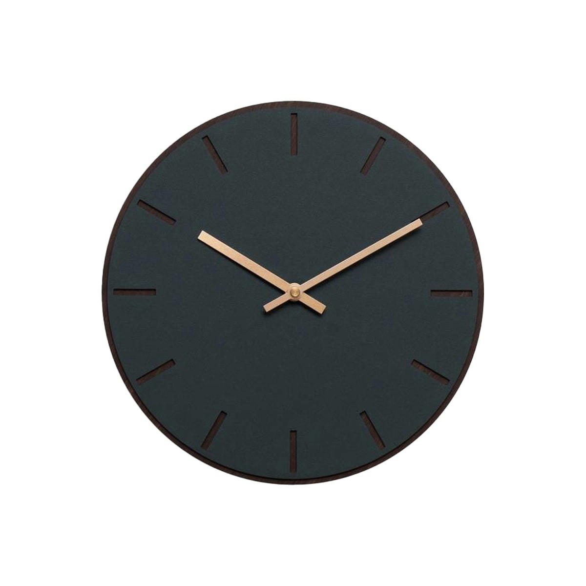 - Horloge murale en linoléum gris D28cm