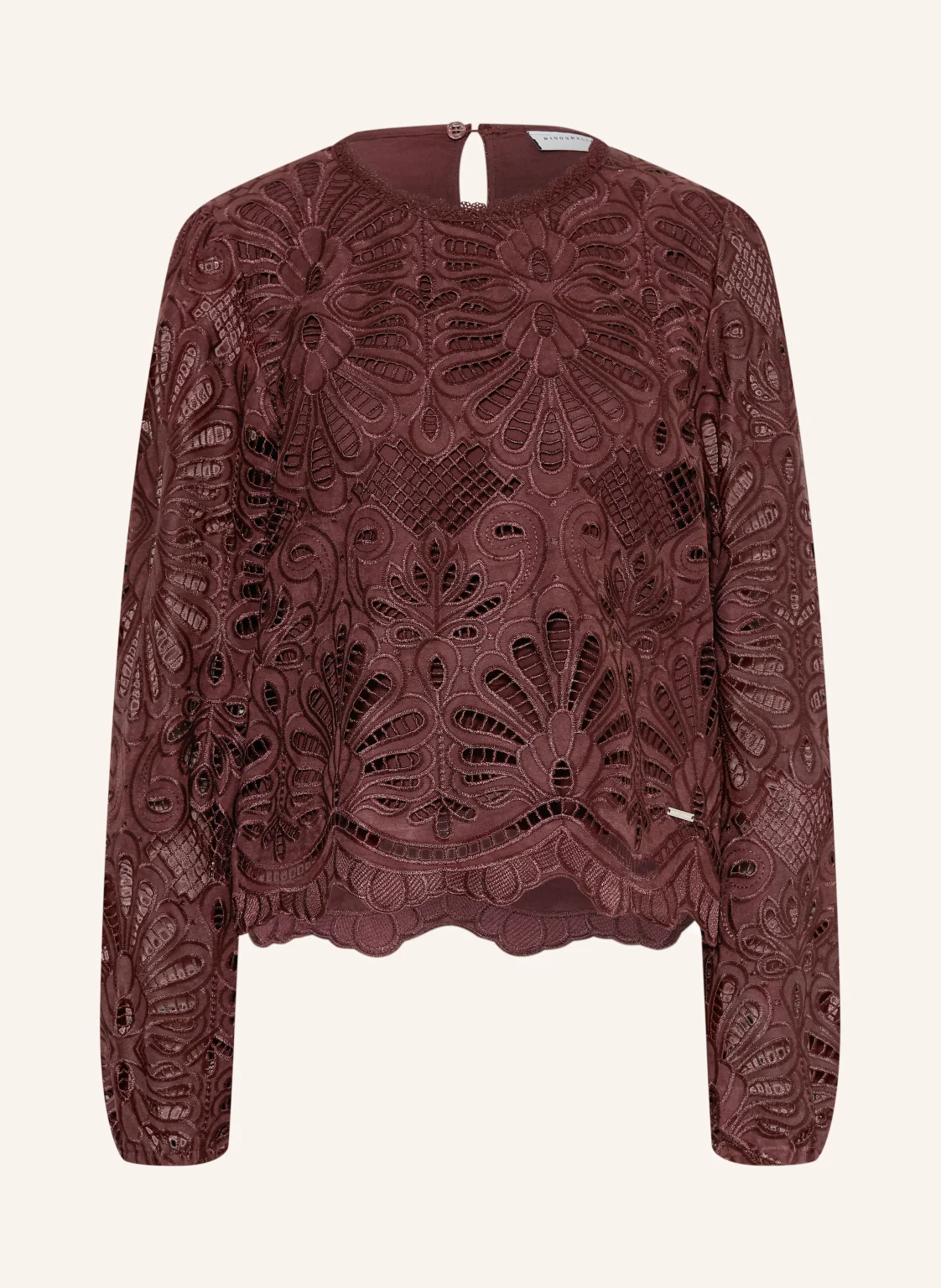 RINO & PELLE Blusenshirt JAIKE aus Spitze