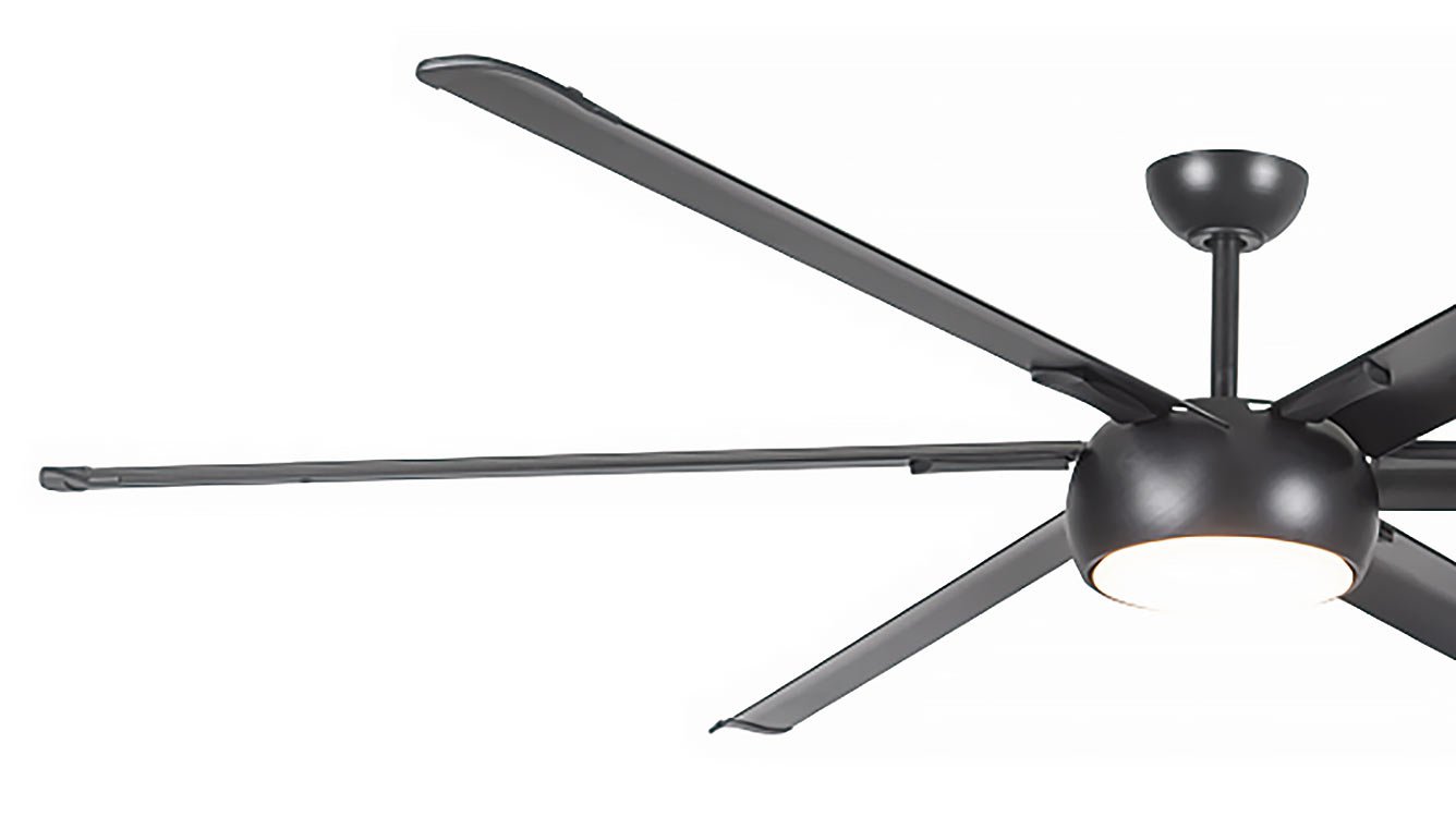 Freelight Plafondventilator Ventisei XXL Zwart Ø 213cm Led 24Watt