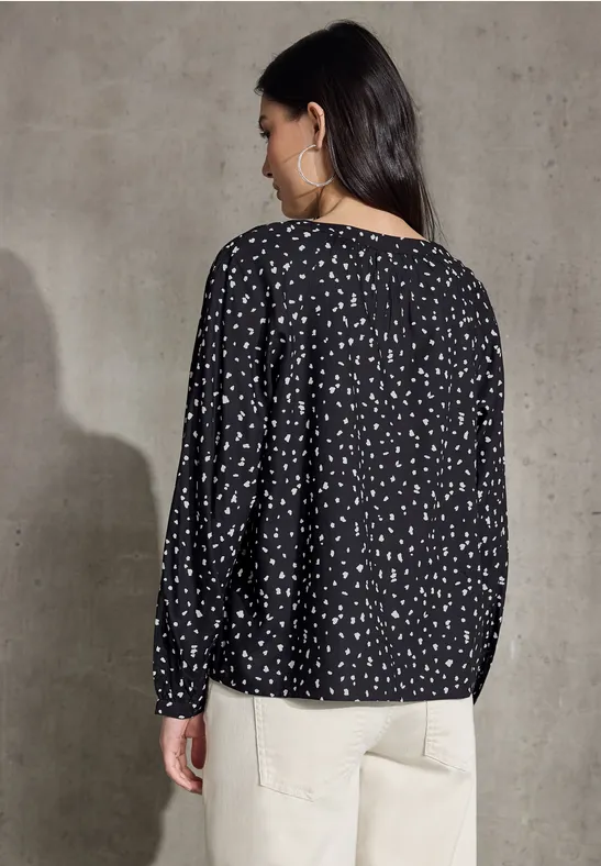 Loose Fit Raglan-Bluse