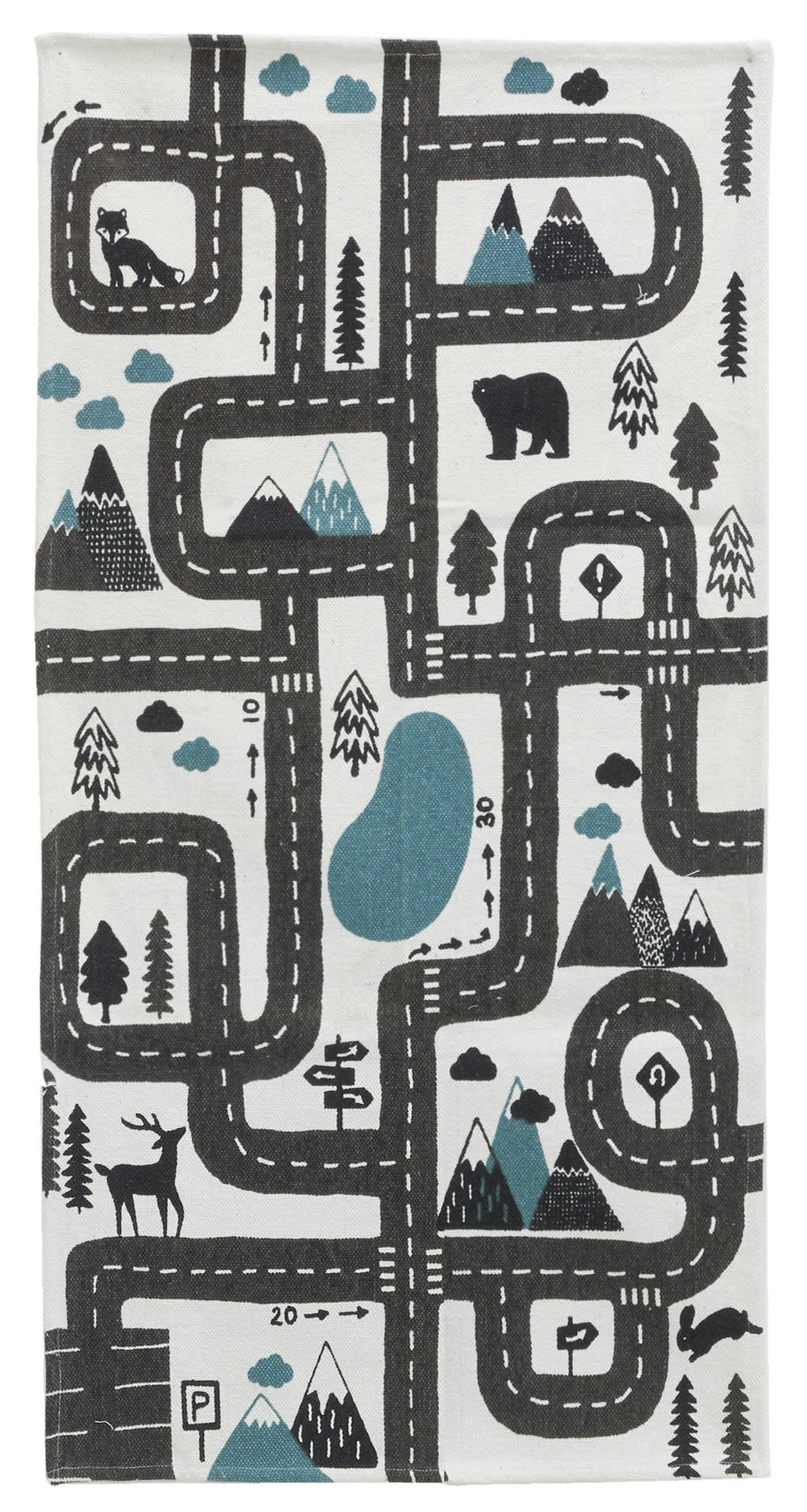 - Tapis enfant en coton road