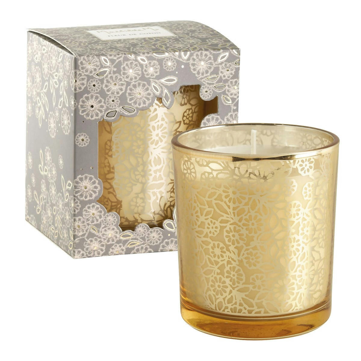 - Bougie parfumée 160 g - Fleur de Coton