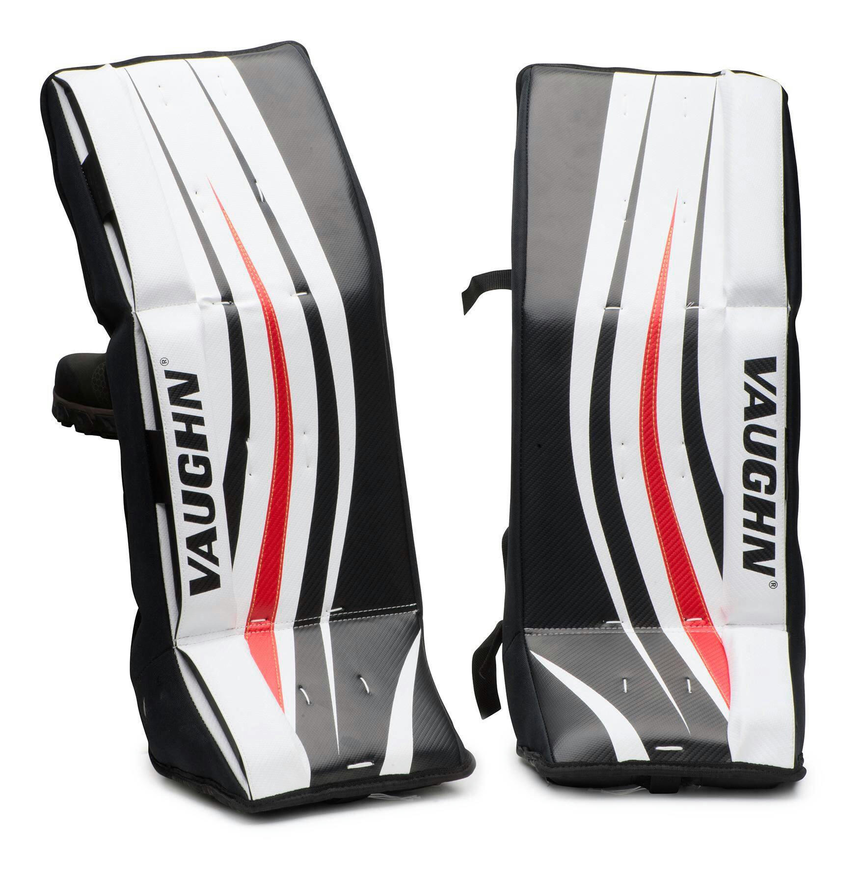 Vaughn Premium Street Hockey Goalie Leg Pads, Assorted Sizes