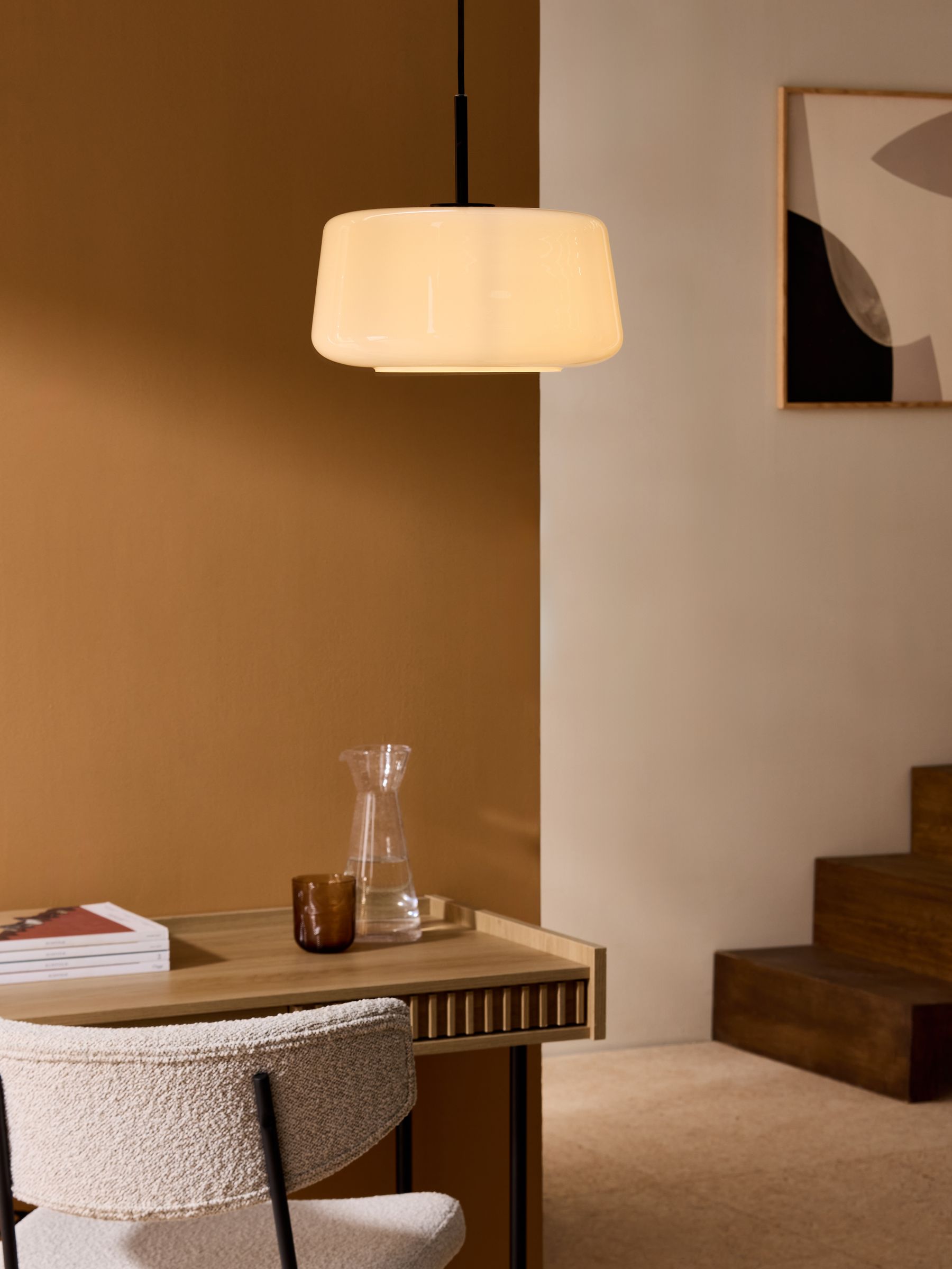 Camilo Pendant Light in White