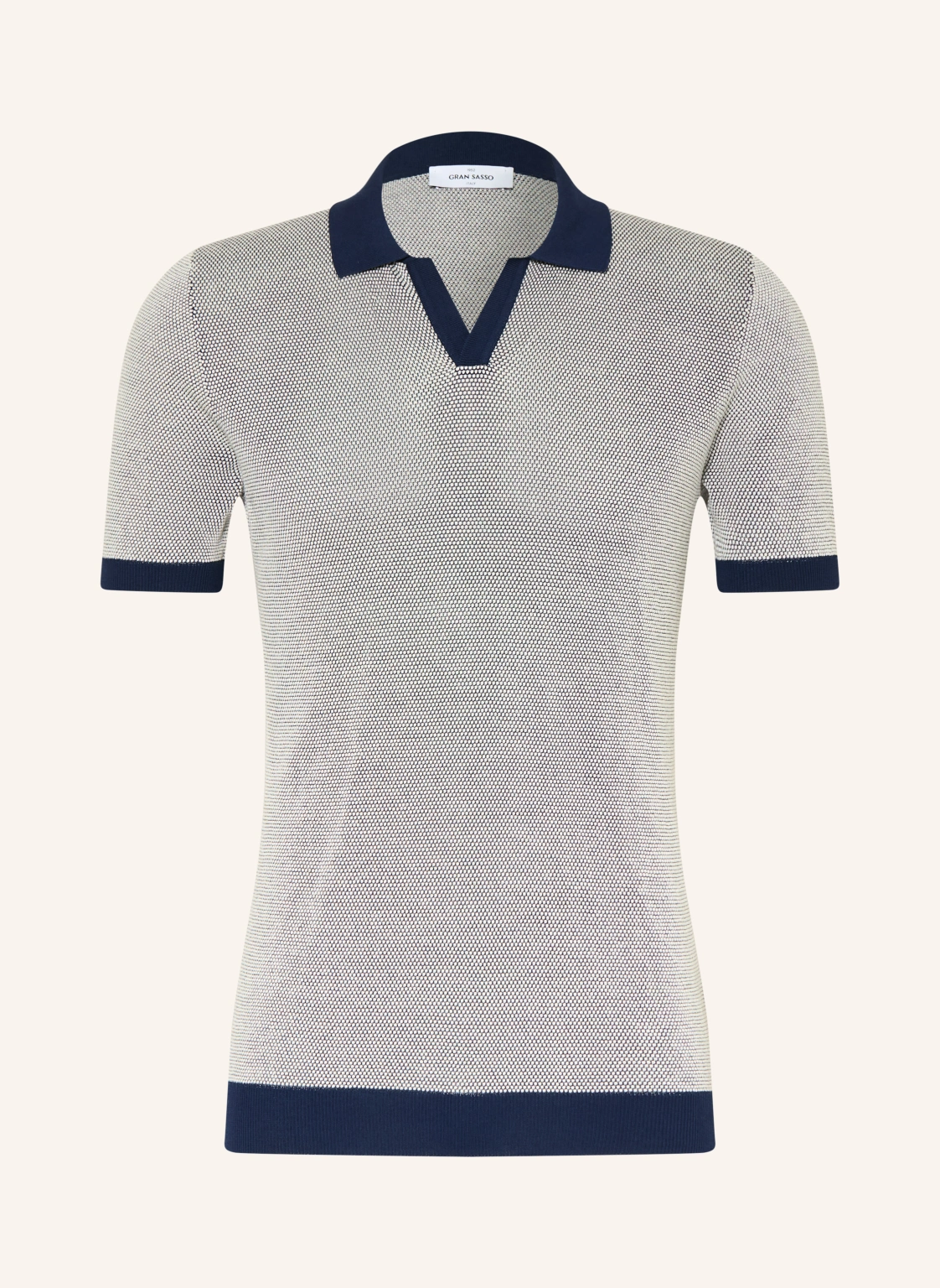 GRAN SASSO Piqué-Poloshirt