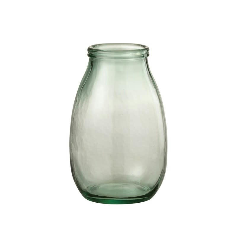VERRE - Vase haut verre transparent H27cm