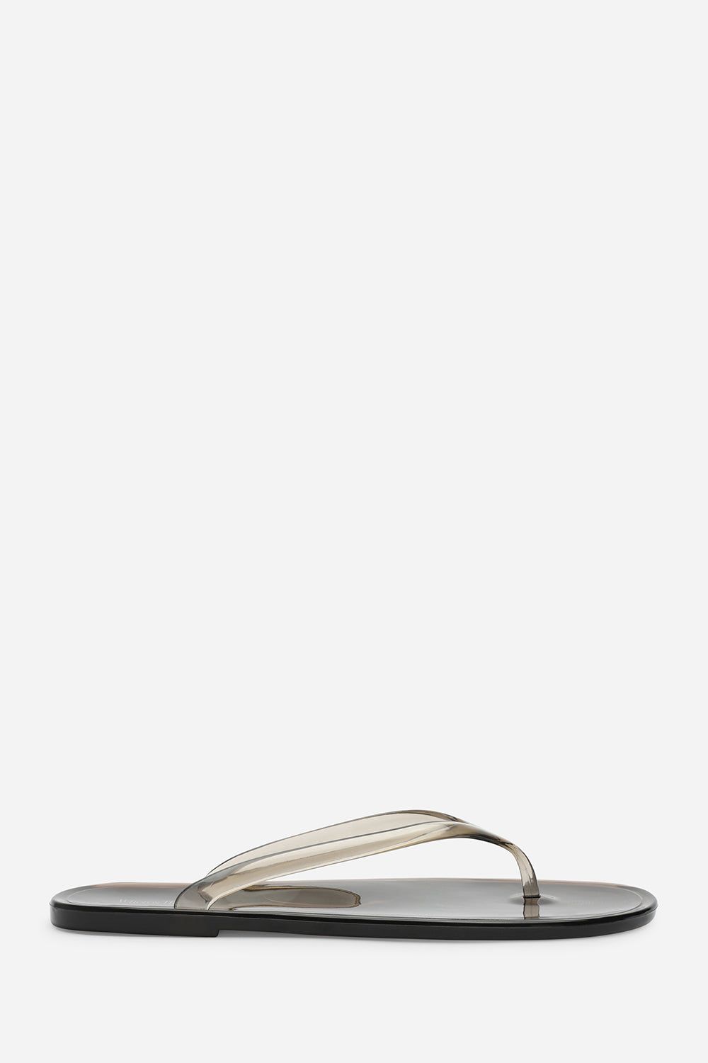 Where's That From Chandler Clear Jelly Thong Flip Flop Sandals
