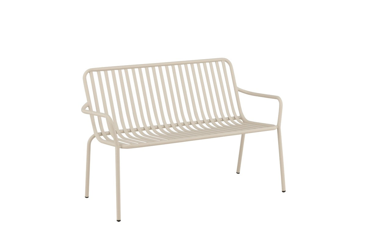 Rebellenclub Electra Tuinbankje - 130 x 64 cm - Beige