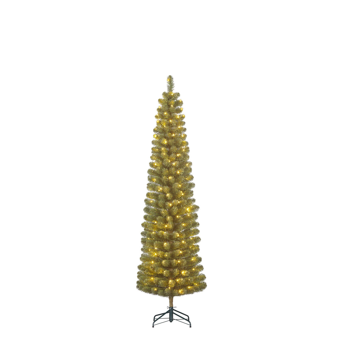 Black Box Trees Charlton Pilar kerstboom led groen warm wit 120L TIPS 280 en timer & dimmer - h185xd53cm