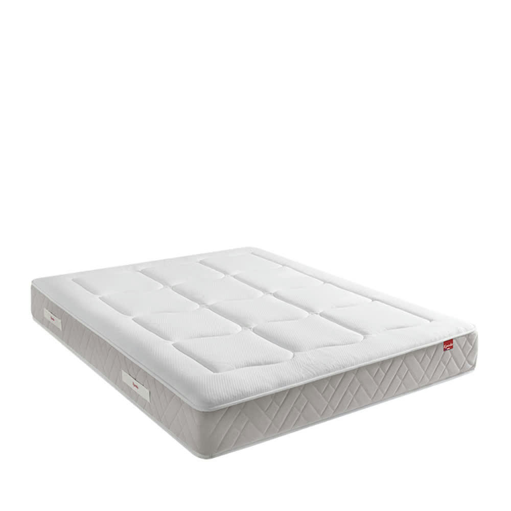 CLÉMAÉ - Matelas à ressorts et latex, accueil équilibré 180x200 cm