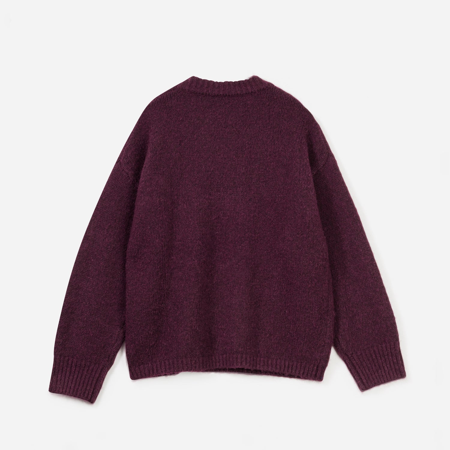 Pull TEXTO bordeaux tricot