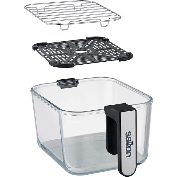 Salton Flip N Cook Air Fryer & Grill