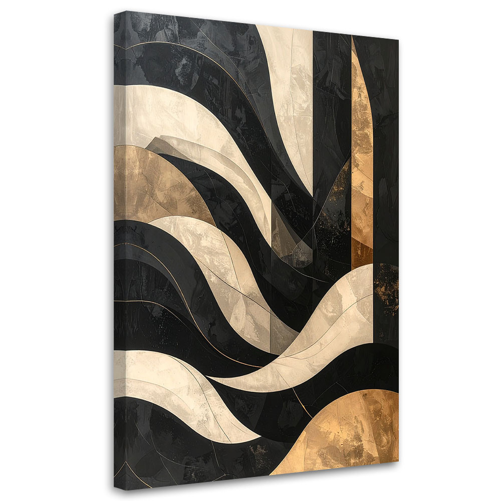 Obraz glamour do wnętrz loftowych, Nowoczesna abstrakcja 20x30