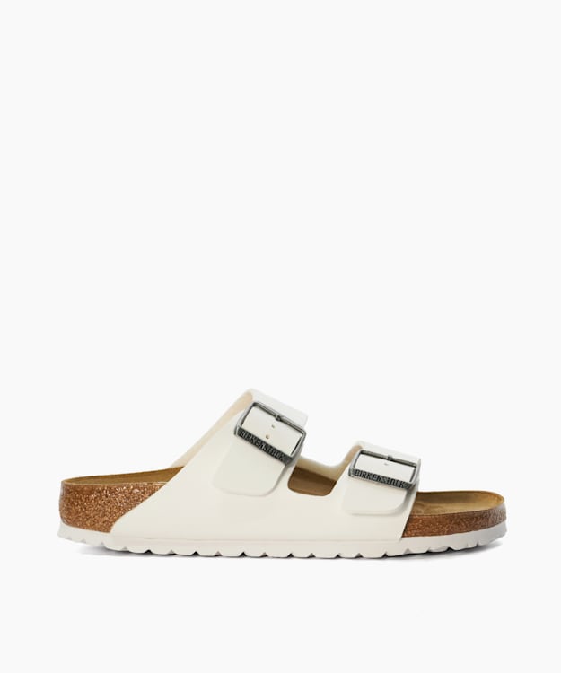 Arizona Birko F White - Two Strap Sandals