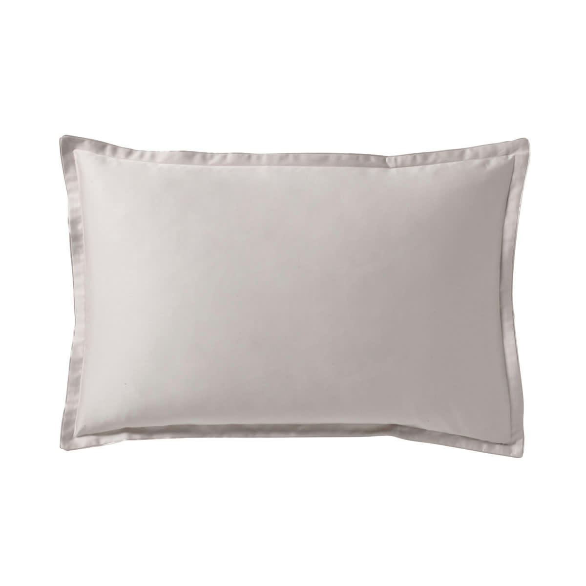 TEOPHILE - Taie d'oreiller en satin de coton lune 50x75