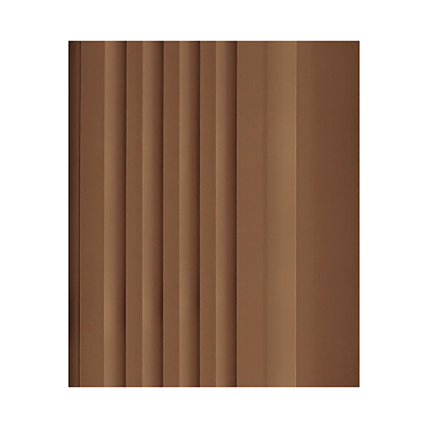 Nez de marche PVC 48x42mm, QUEST, profilé d'escalier PMW, antidérapant, d'escalier-protection, marron, 1.5m