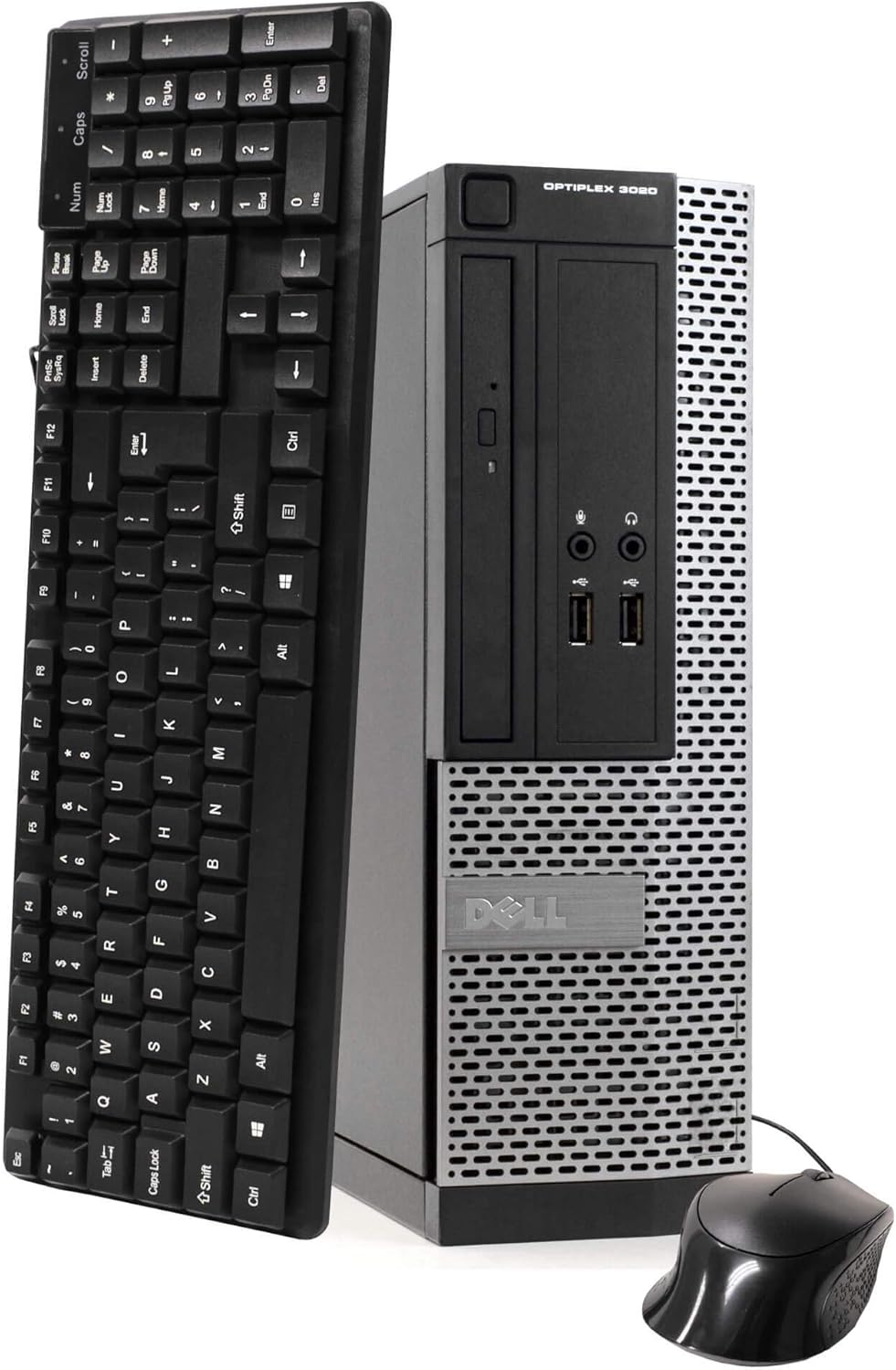 DELL Optiplex 3020 SFF Slim Desktop Computer, Intel Core i3 4130 3.40 GHz, 4GB RAM, 500GB HDD, DVDRW, USB 3.0, Windows 11 Pro (Renewed)