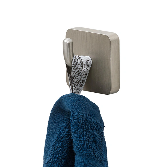 Haken »Onu«, Metall, silberblau