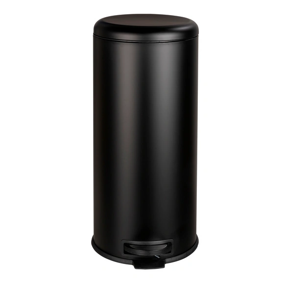 Treteimer »LEMAN«, Höhe: 64 cm, 30 l, schwarz