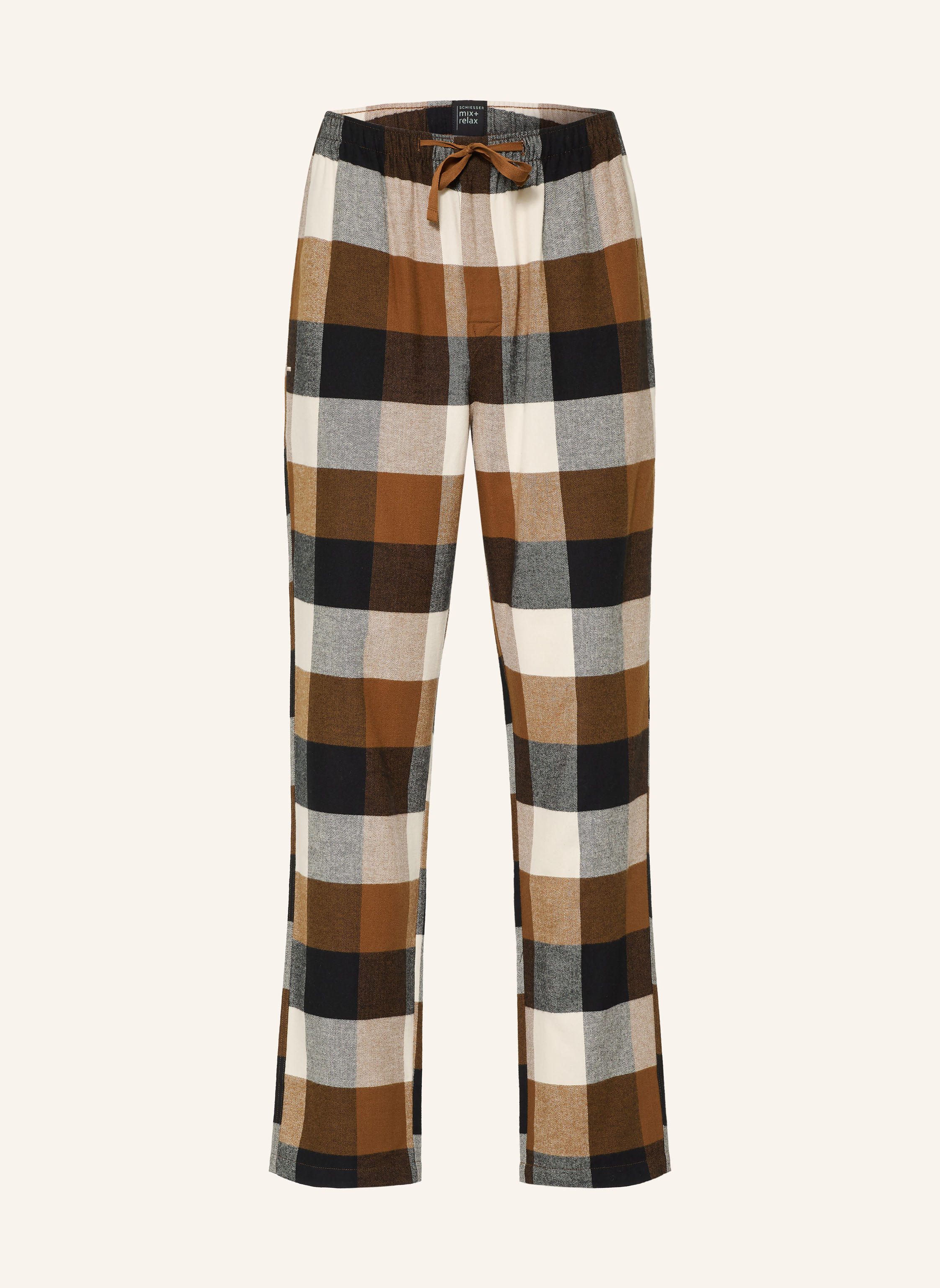 SCHIESSER Schlafhose MIX RELAX aus Flanell