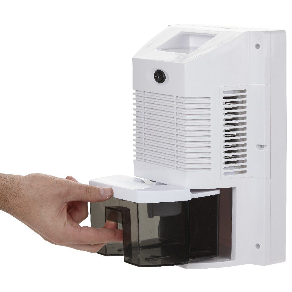Déshumidificateur d'air Homday blanc et noir