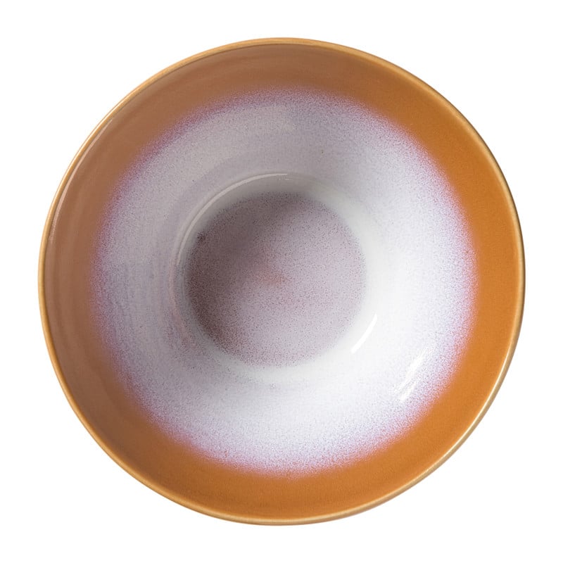 Schaaltje roots middel - oranje - &Oslash;15.7x8.2 cm